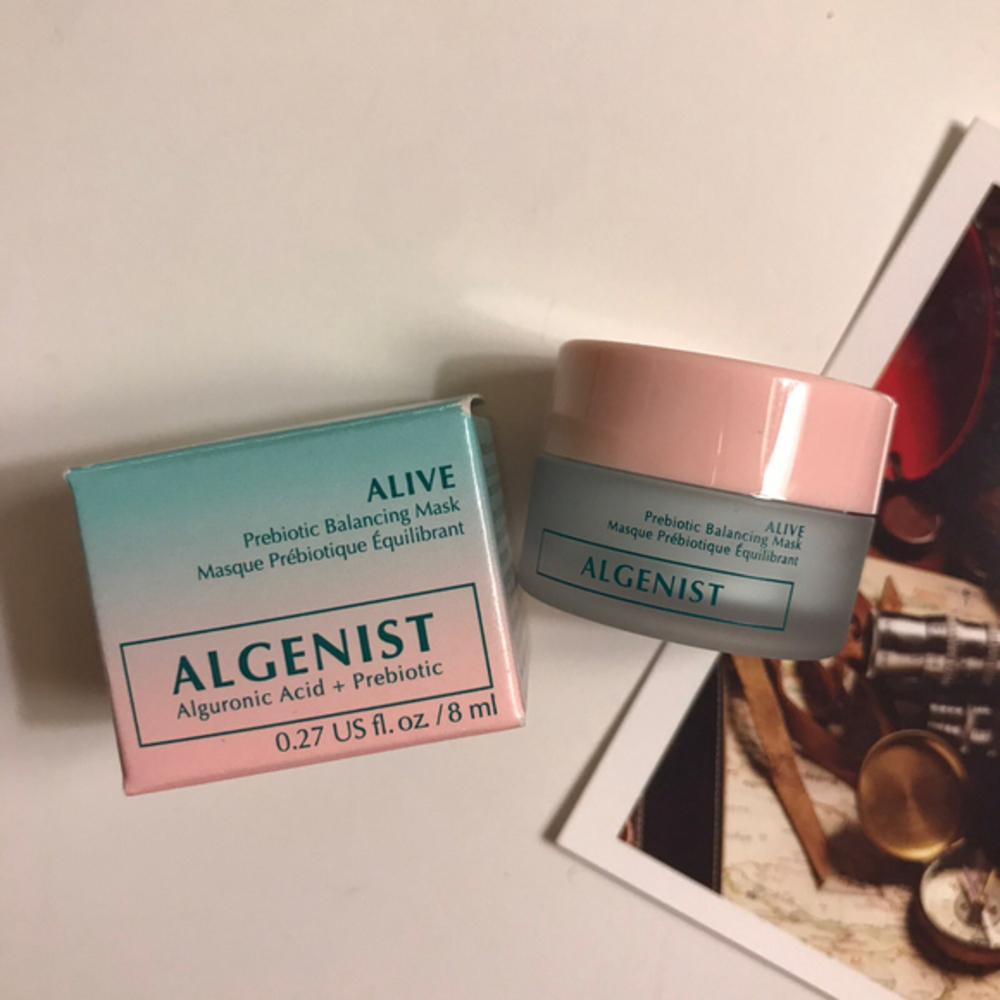 NEW ALGENIST ALIVE Prebiotic Balancing Mask Travel Size .27 oz / 8 ml NWB